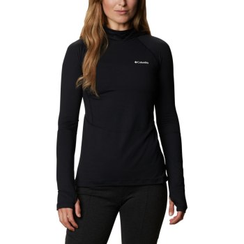 Columbia Ženske Majice S Kapuljačom - Winter Power Hooded Knit Crne | LZID-12346